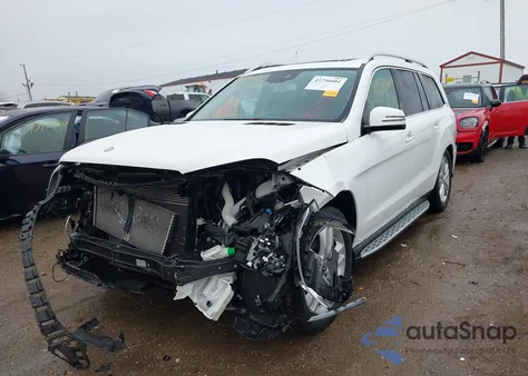 2017 Mercedes-Benz Gls 450 4Matic z USA, uszkodzony, nr VIN 4JGDF6EEXHA947488